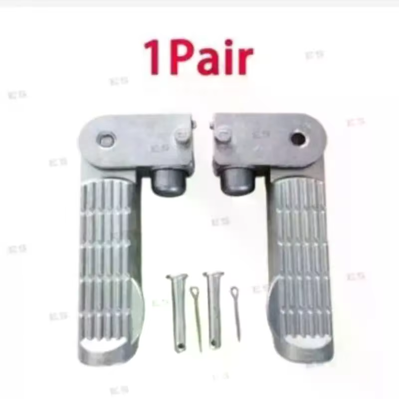 1 paire de pédales de vélo électrique en alliage d'aluminium