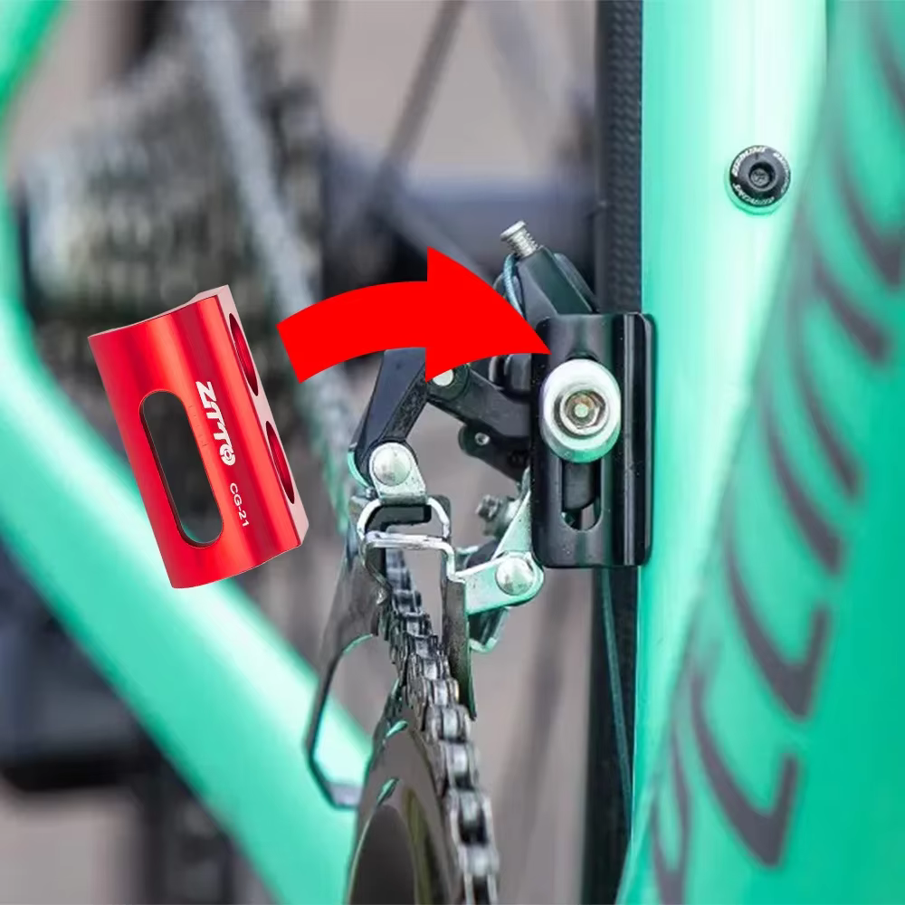 ZTTO Adaptateur de guide-chaîne pour dérailleur avant à fixation directe (Braze-on) pour vélos de route et gravel