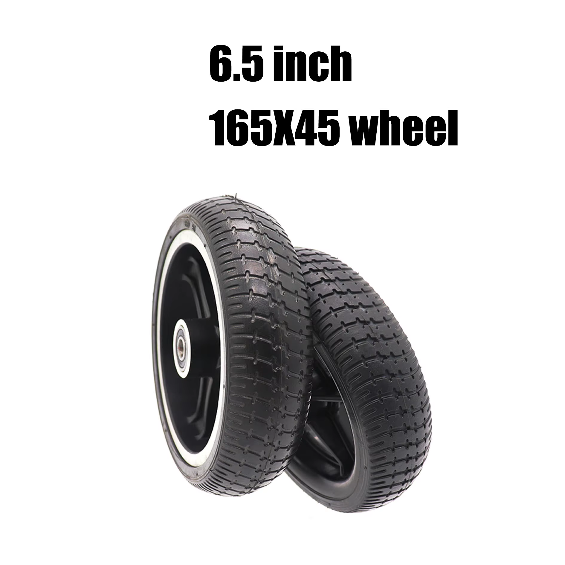 Roue pleine anti-explosion 165x45