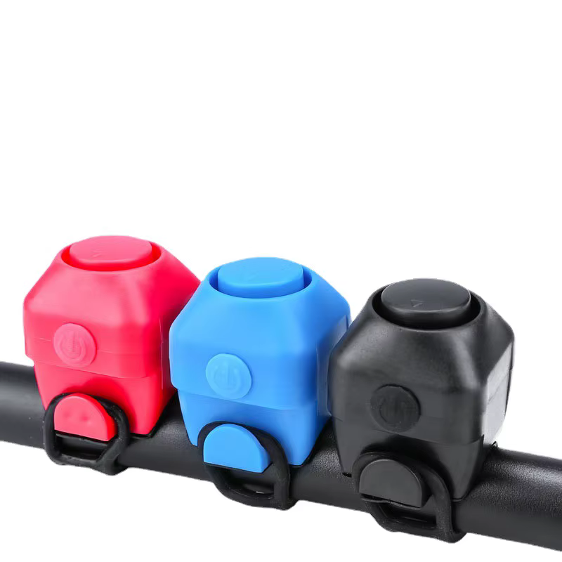 Klaxon électronique fort pour vélo, 130 db, avertissement de sécurité, sonnette électrique, sirène de Police, anneau d'alarme pour guidon de vélo, pour Scooter de cyclisme
