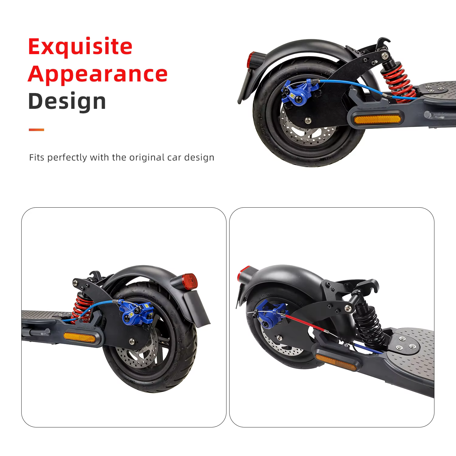 Ulip-Ensemble de suspension arrière pour scooter électrique Xiaomi 3