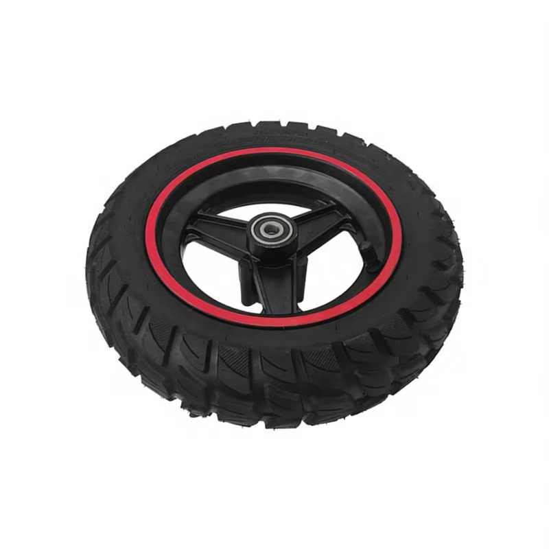 Pneus tubeless de 10 pouces conçus pour les roues de trottinettes électriques tout-terrain