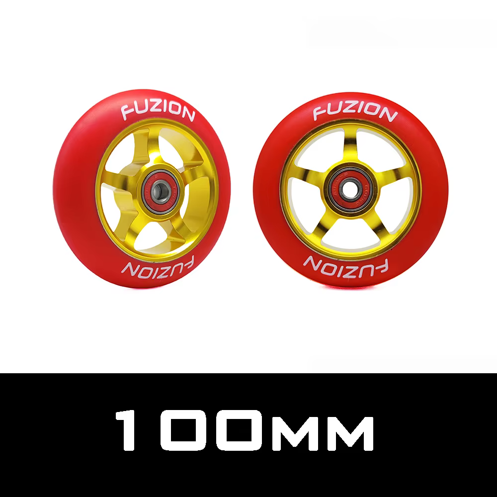 2 pièces roue de Scooter en alliage d'aluminium 88A 110mm 100mm MGP pneu
