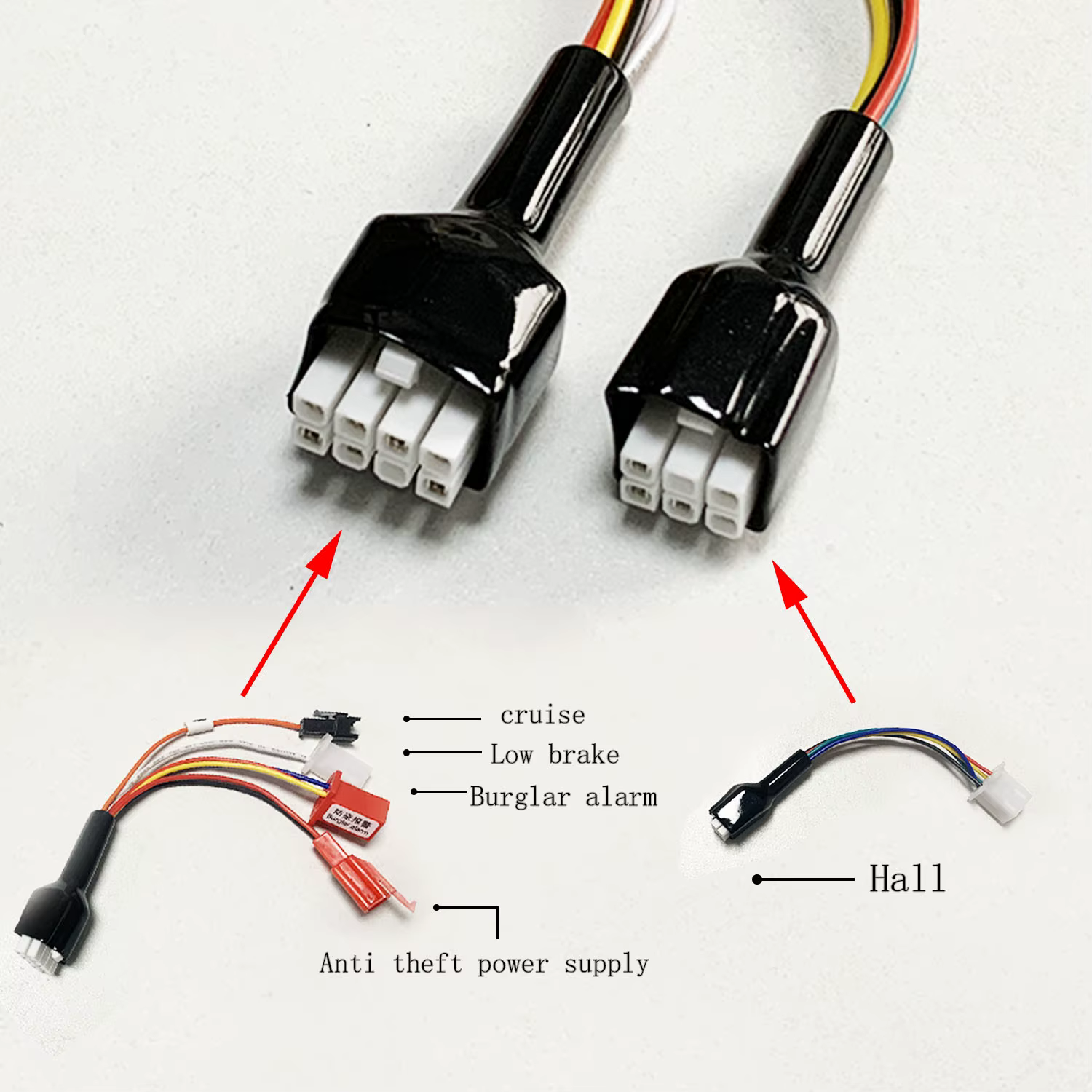 Contrôleur à Onde Sinusoïdale 3 Modes 48V 52V 60V 72V 2000W 2500W 3000W pour Moteur Brushless de Vélo Électrique