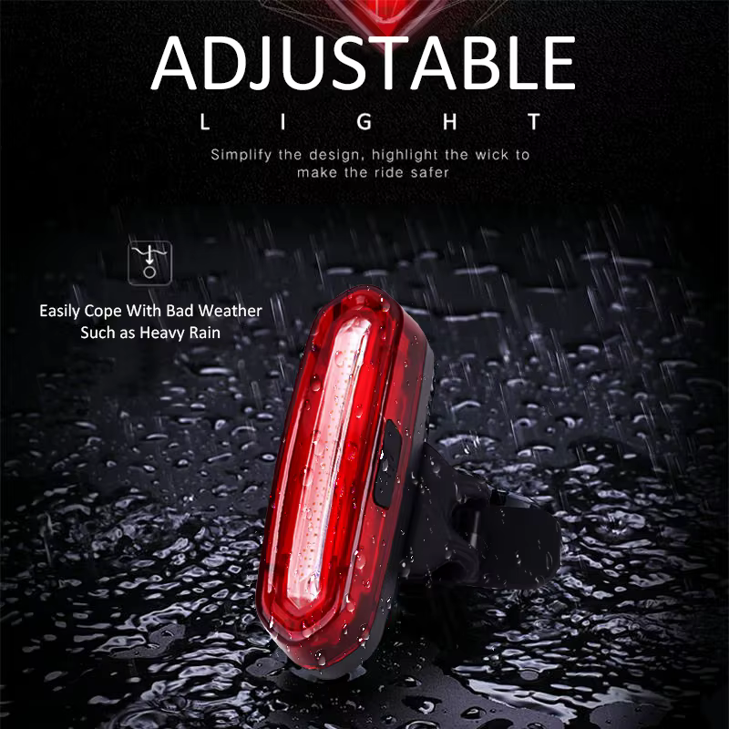 Lampe LED aste USB pour vélo de route et de montagne