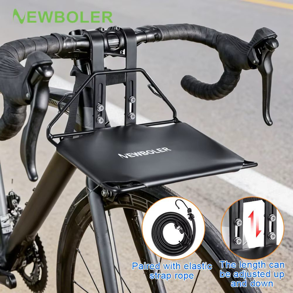 NEWBOLER vélo avant support sacoches sac bagages étagère