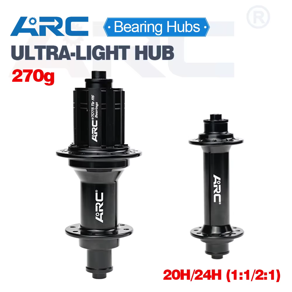 Moyeu de vélo ARC Ultralight Road Hub 100mm 135mm à roulements étanches