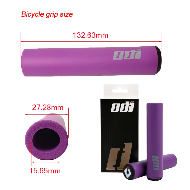 1 Paire de Poignées de Vélo VTT Odi en Silicone