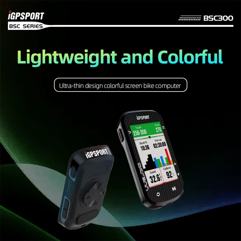 Ordinateur GPS VTT iGPSPORT BSC300 - Navigation cartographique couleur