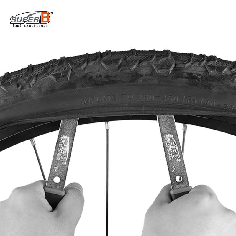 SUPER B TB-TL20 Levier de pneu professionnel pour VTT et vélo de route