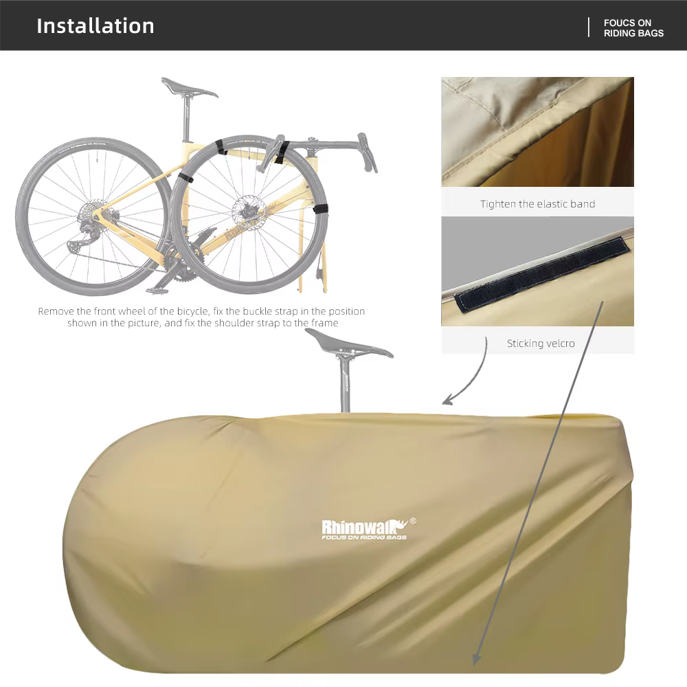 Rhinowalk – sac de rangement pour vélo de route 700C