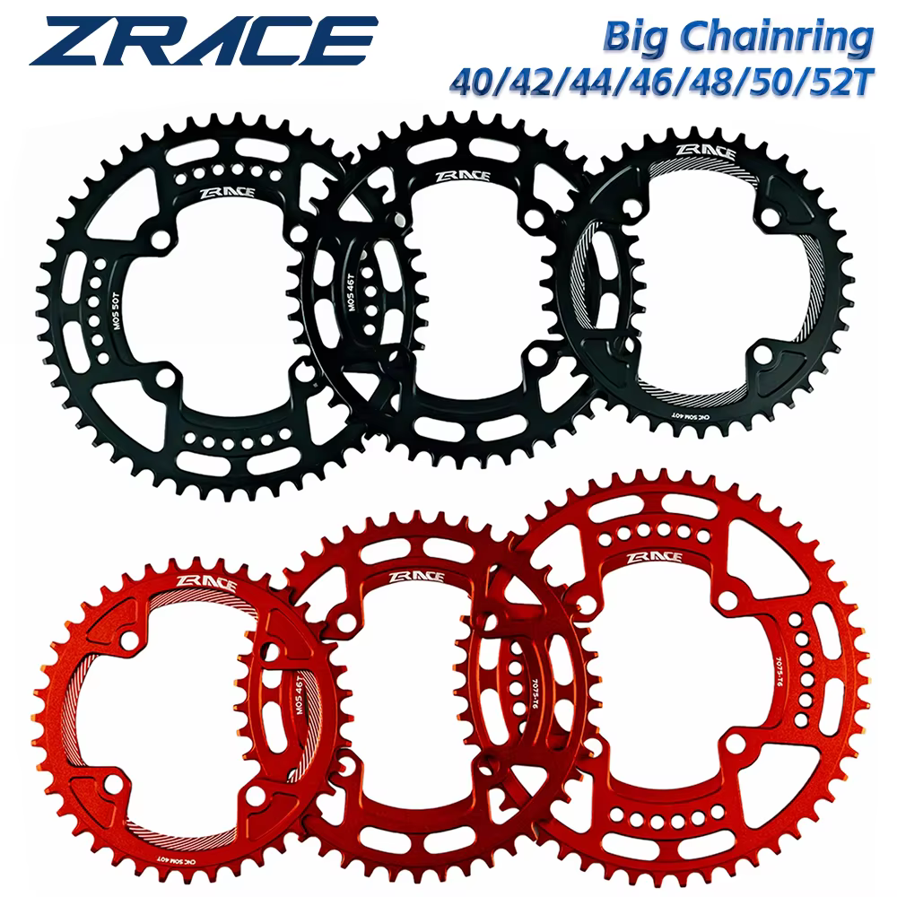 Plateaux de chaîne ZRACE 40T/42T/44T/46T/48T/50T/52T BCD104