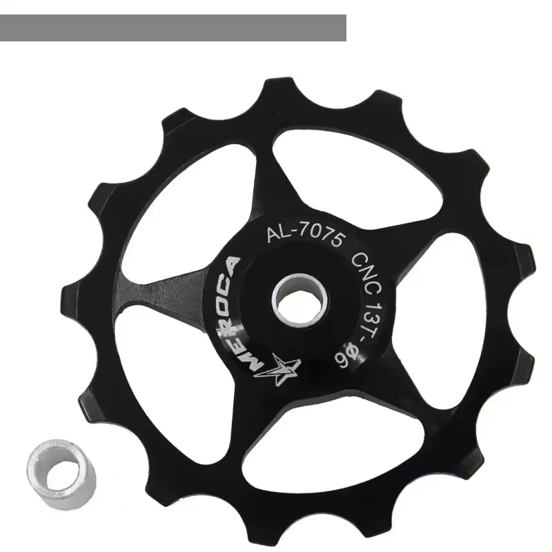 MEROCA 11T 13T vélo en alliage d'aluminium roue de guidage poulie arrière dérailleur Guide vtt roulement en céramique