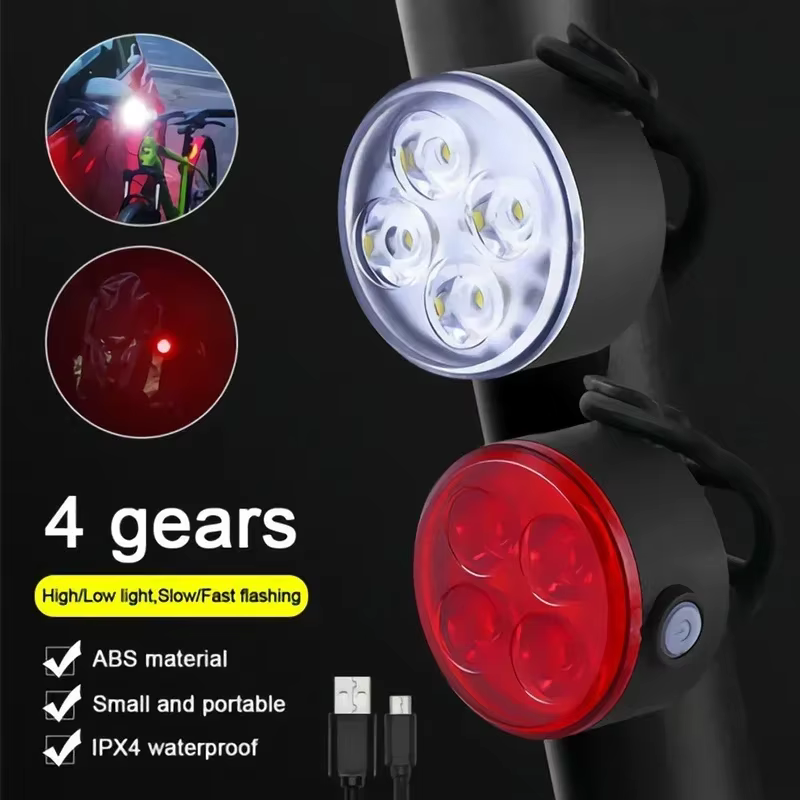 Feu avant et arrière de vélo LED