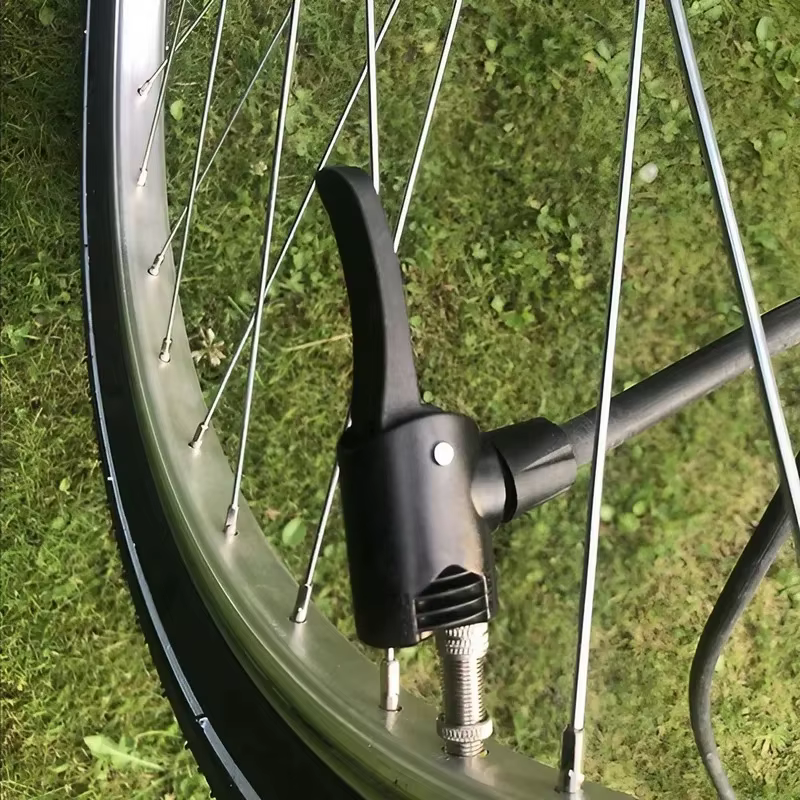 Adaptateur de Buse de Pompe à Vélo à Double Tête