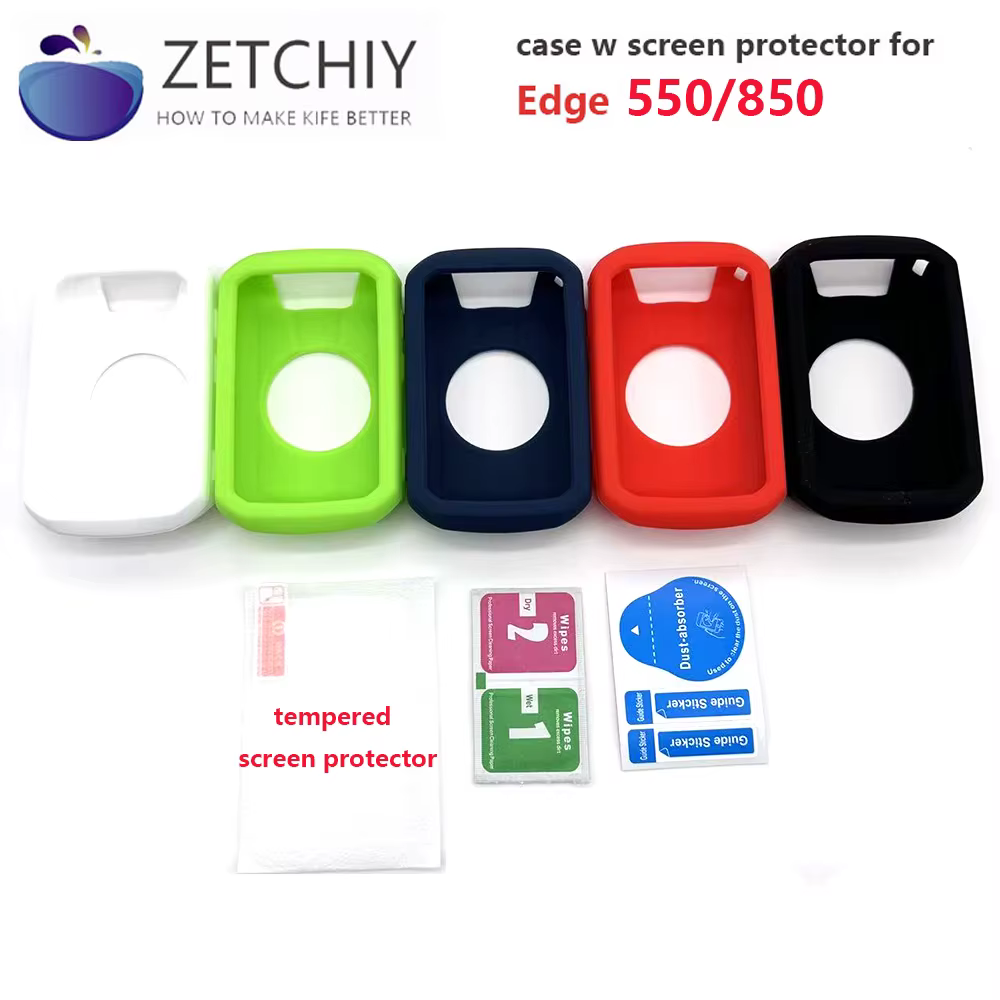 Coque de protection en caoutchouc de silicone pour ordinateur de vélo GPS Edge 550 850