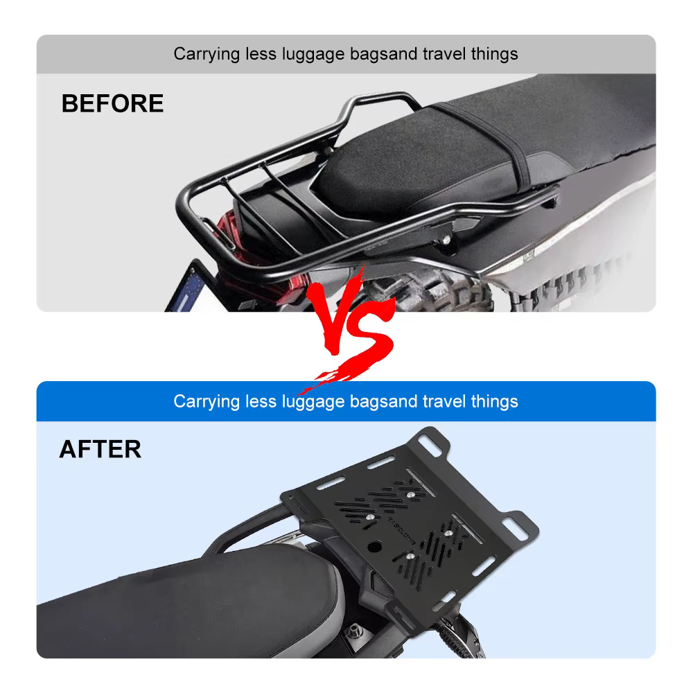 Accessoires de moto pour LONCIN VOGE, agrandissement arrière, bagages T1, 200AC 200 AC 500DS 500R 500 DS 500 R 525DSX 650DSX, R64.
