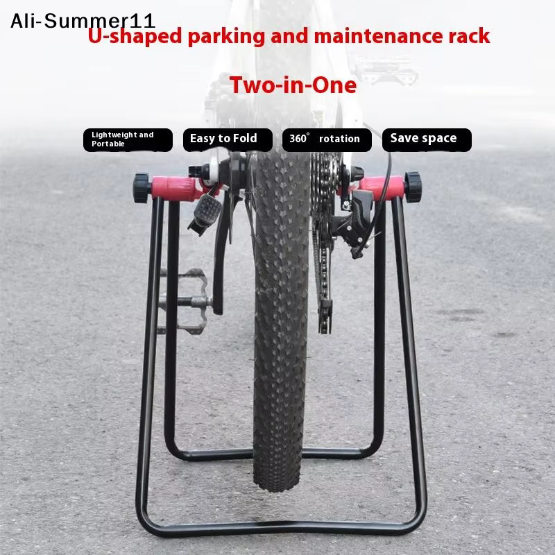 【A6L】1PC Support de stationnement vertical triangulaire pour vélo