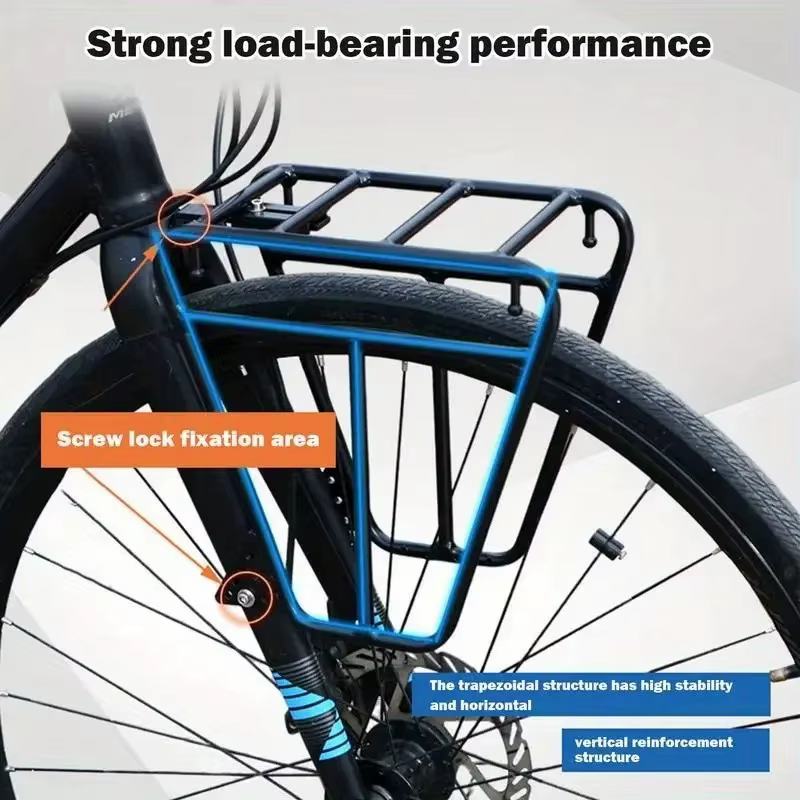 Porte-bagages avant pour vélo
