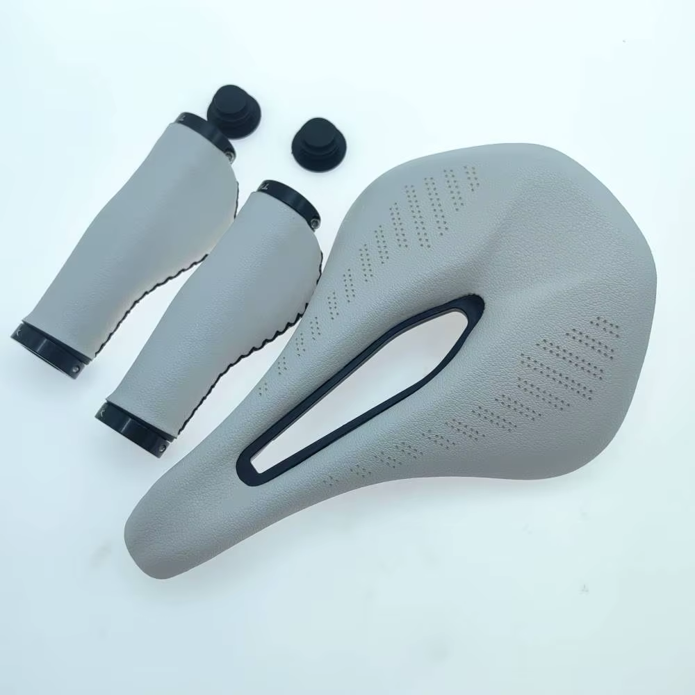 Selle de vélo respirante en cuir PU