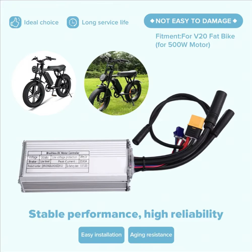 Contrôleur pour vélo électrique tout-terrain OUXI V20 Fat Bike 20 pouces