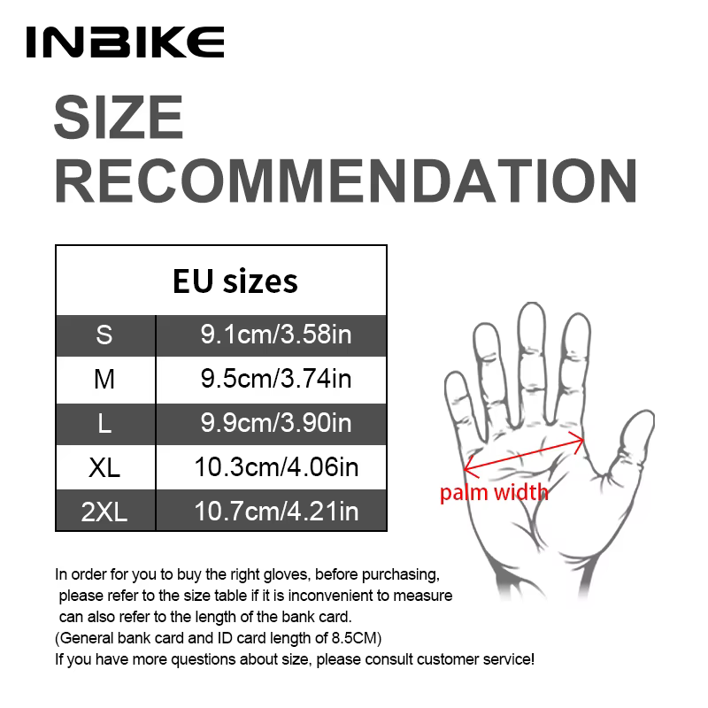 INBIKE 2025 gants de cyclisme doigt complet écran tactile anti-dérapant Gel paume réfléchissant