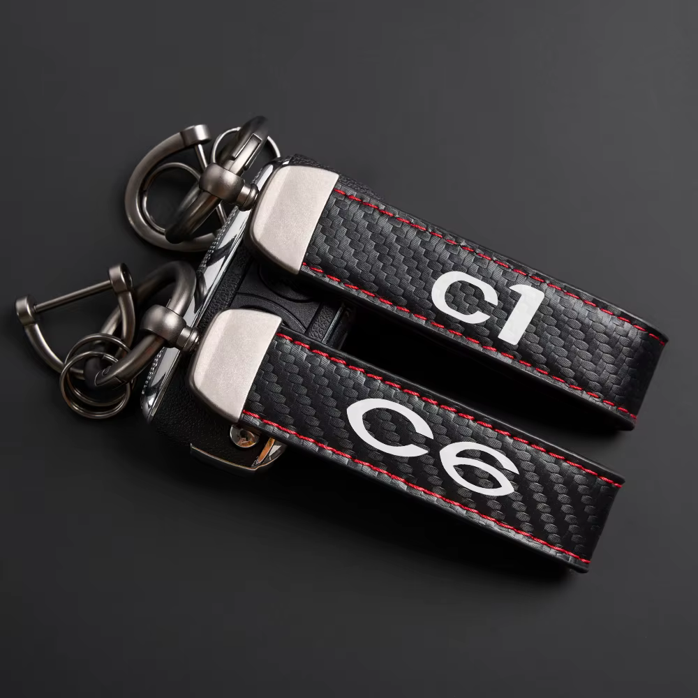 Porte-clés de voiture Anti-perte, accessoires automobiles pour citroën C4 C3 C5 Aircross C1 C CROSSER Berlingo C Elysee C6 C2 Picasso Jumpy VTS C2