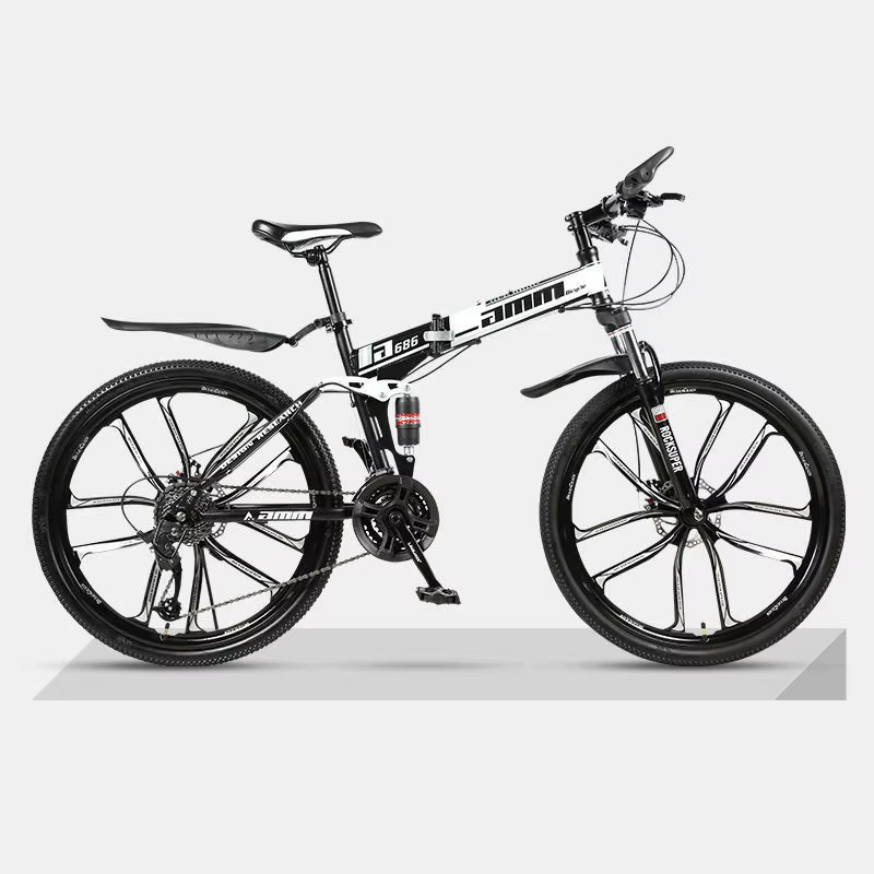 Vélo de route adulte à Suspension complète 21 vitesses