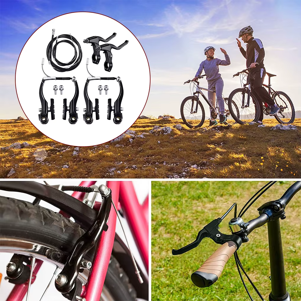 6 pièces/Kit vélo de montagne V frein Portable détachable réglable Sport de plein air pièces de rechange composant