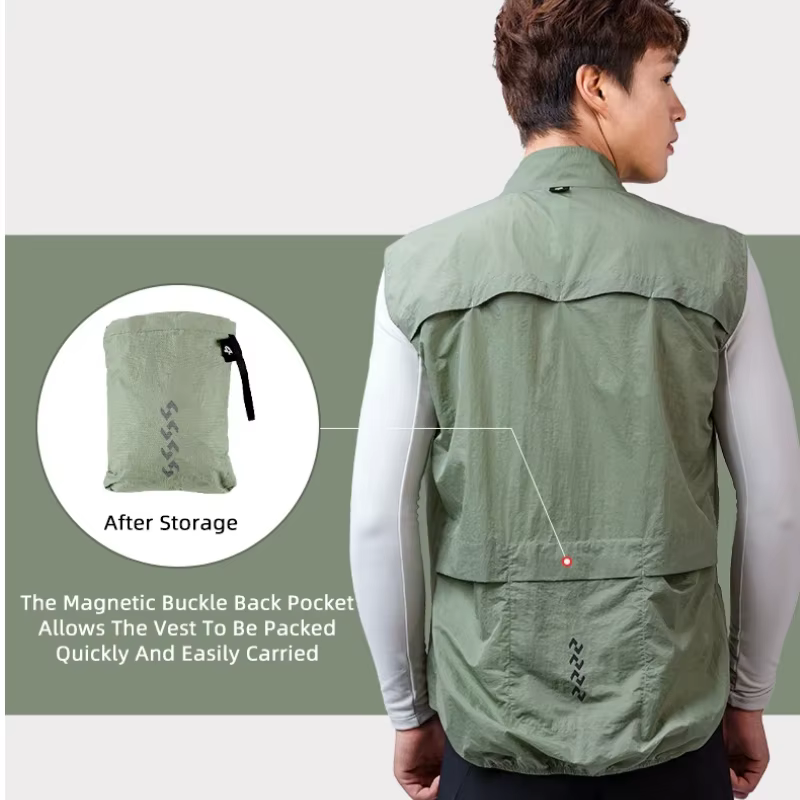 Lameda – gilet de cyclisme pour hommes