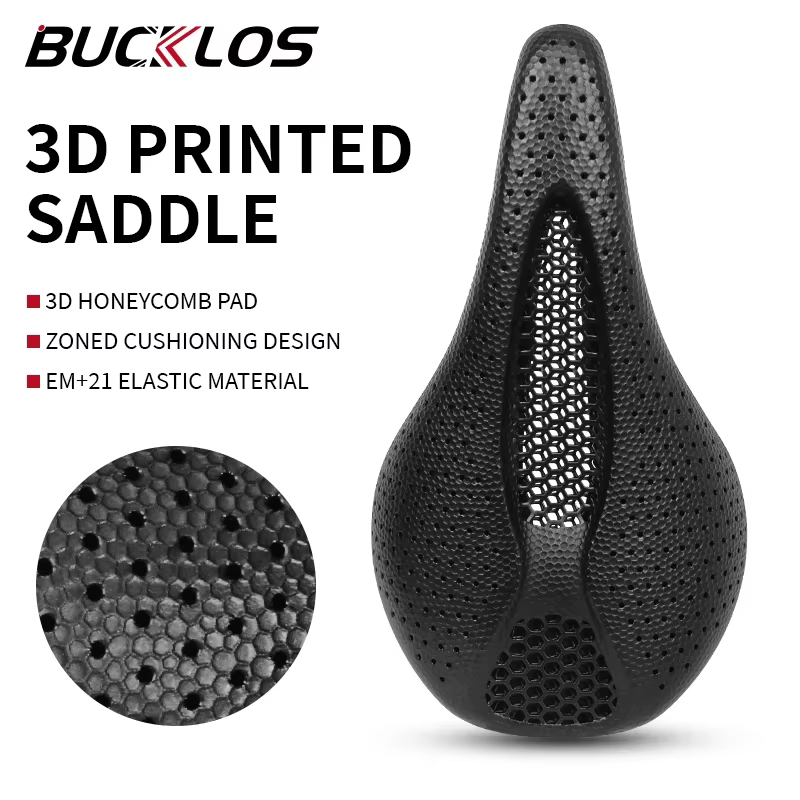 BUCKLOS selle de vélo imprimée en 3D coussin de siège