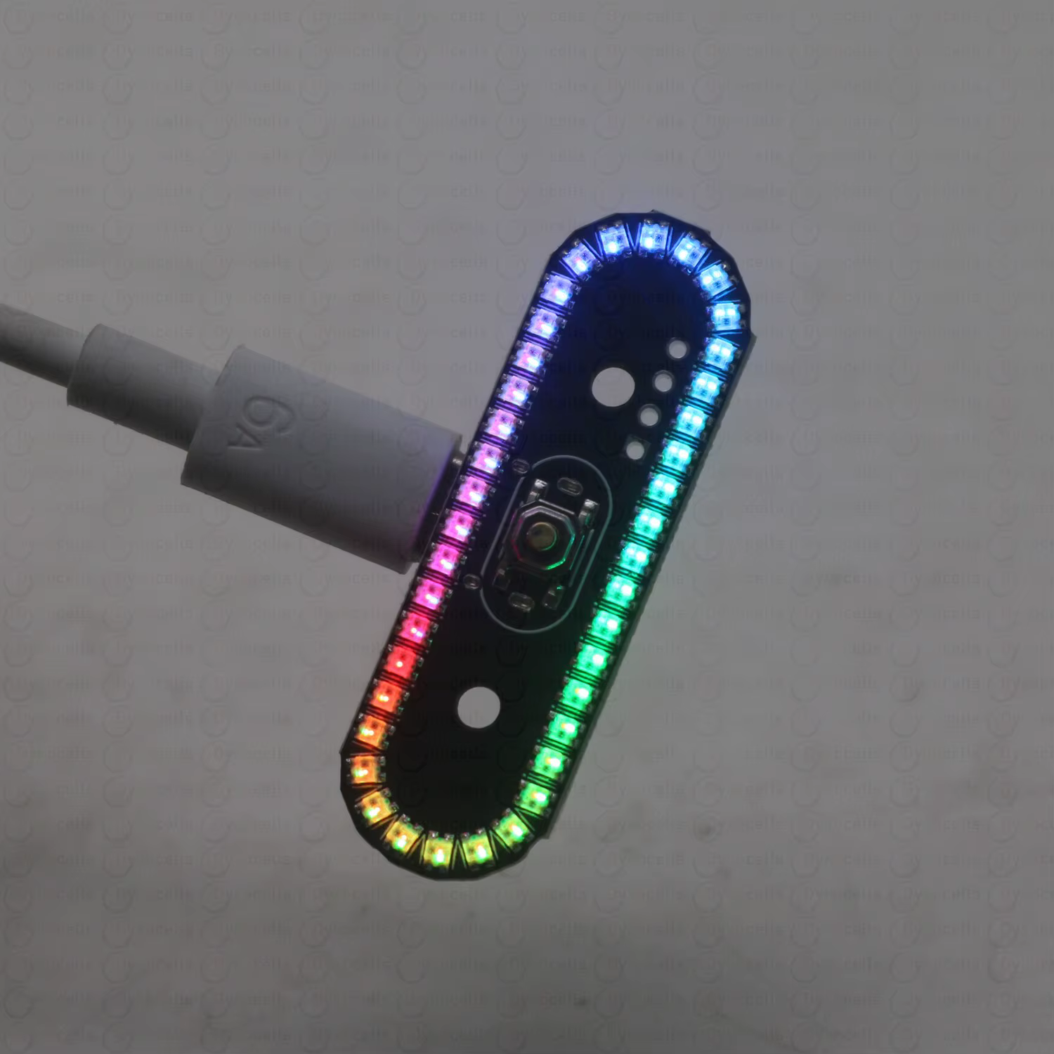 Feu arrière coloré à 8 modes, modèle de flux lumineux LED sans fil, clignotant, dégradé de respiration, lampe rotative pour véhicules RC, avion, Drone