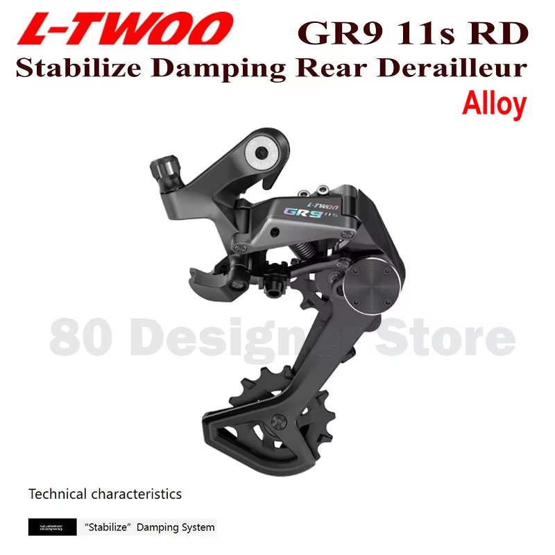 LTWOO hydraulique 11s GR9 1X11 vitesse gravier vélo GR9 dérailleur arrière GR9 1x11S