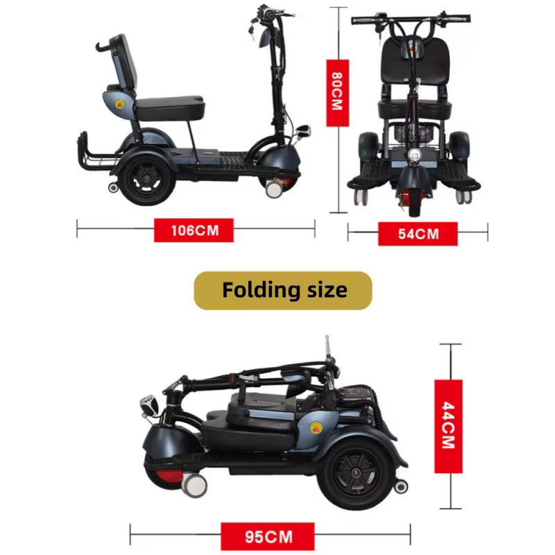 Scooter électrique pliable de 10 pouces