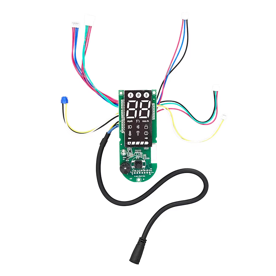 Carte de circuit du tableau de bord de trottinette électrique pour Xiaomi 4 Pro 2ème génération avec clignotants – Pièces de rechange pour instrument