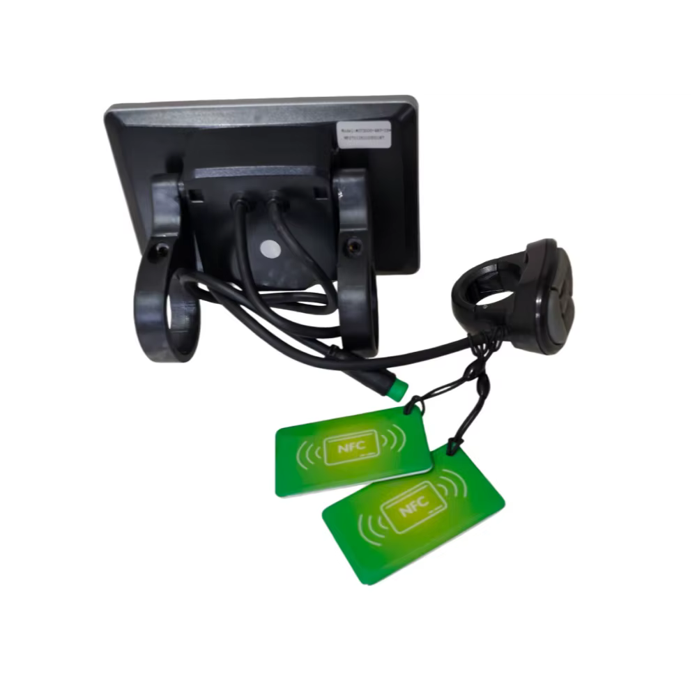 Écran LCD NFC à vitesse réglable 25-45 km pour vélo électrique OUXI GT2000 48V – Accessoire de remplacement déverrouillé