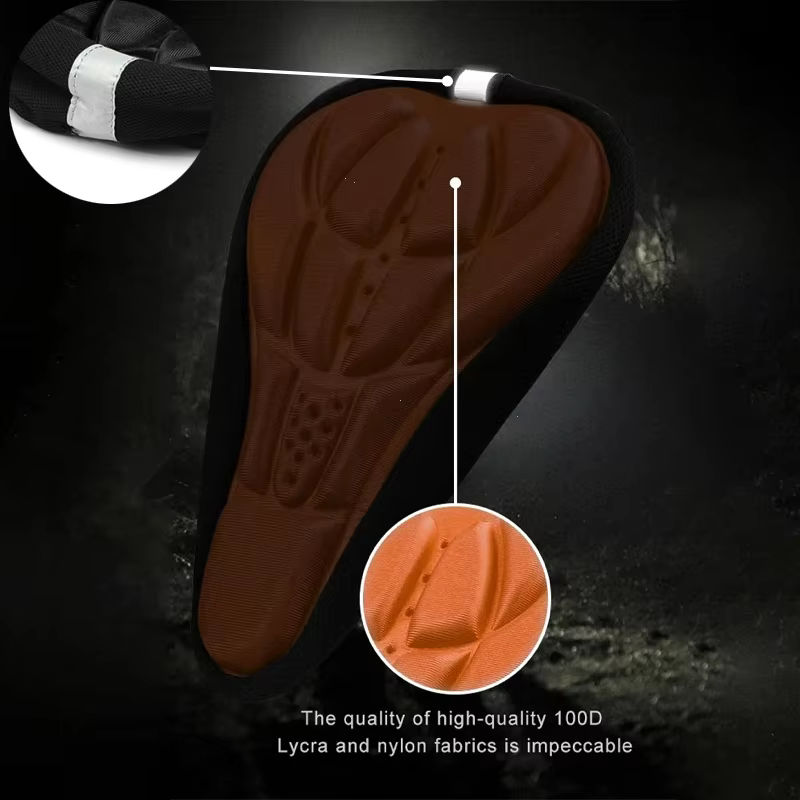 Selle de vélo 3D, couverture souple