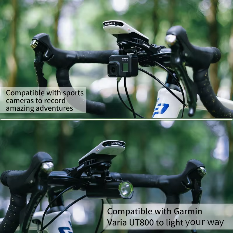 Support d'ordinateur de vélo Thinvik pour Garmin Edge 1040 1030 840 830 540 530 130
