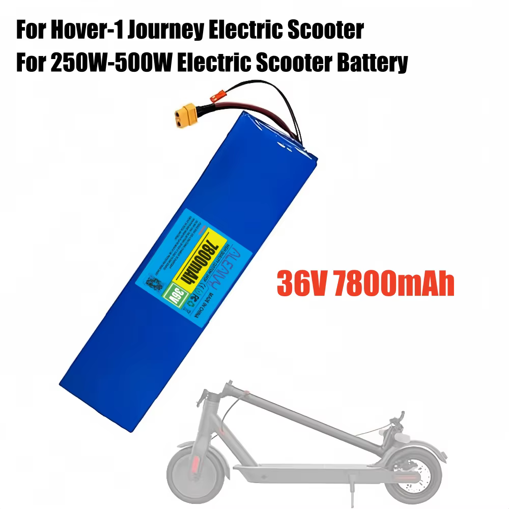 Batterie de Scooter électrique 36V 7.8Ah 10S3P 7800mah 250W-500W 42V