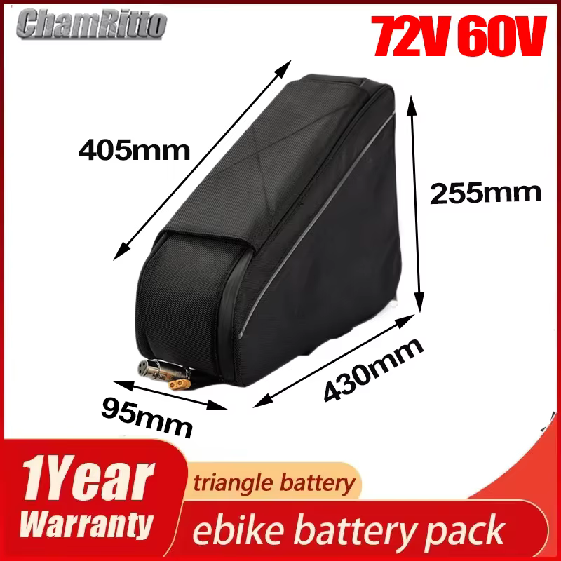 Batterie triangulaire pour vélo électrique