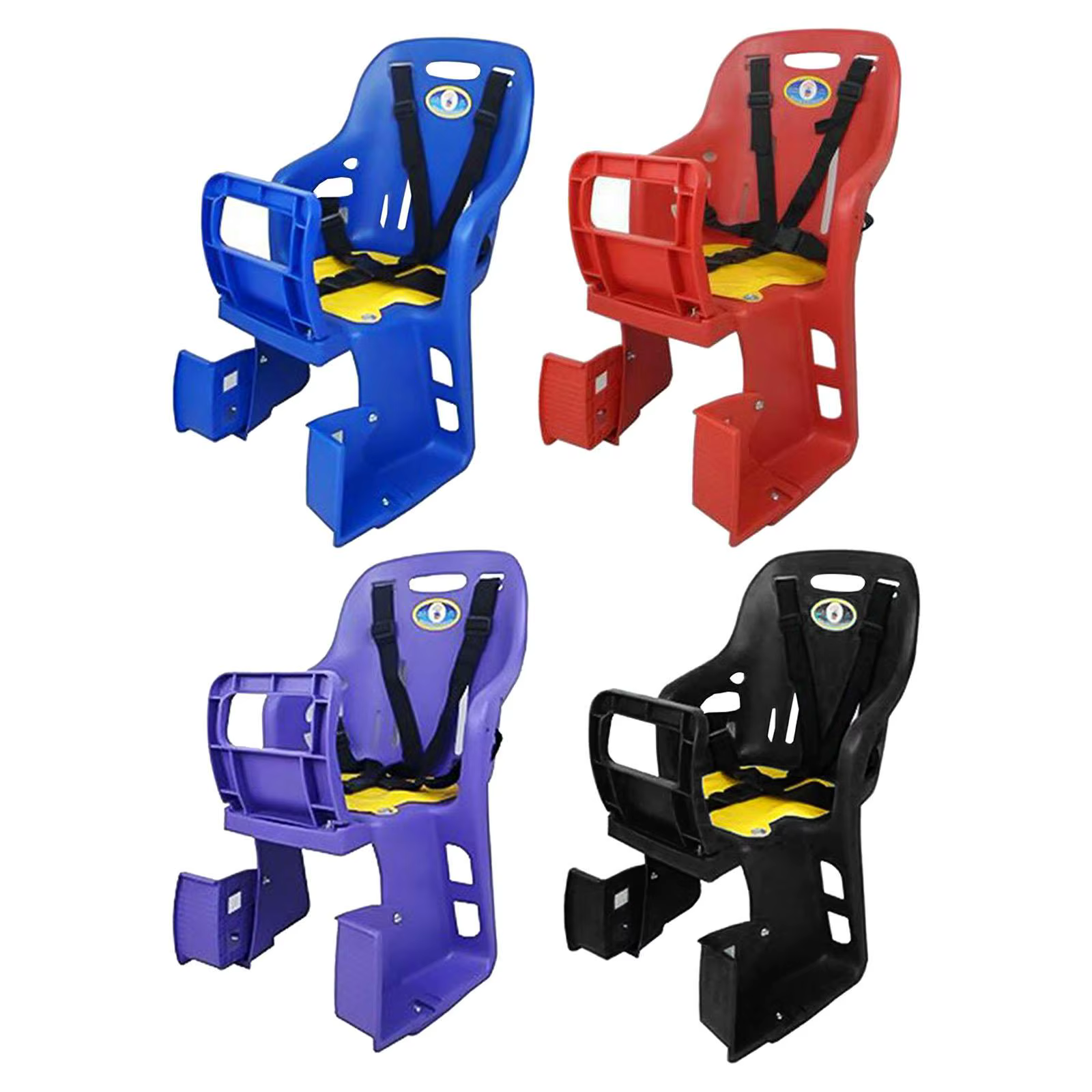 Siège arrière pour vélo d'enfant avec pédales