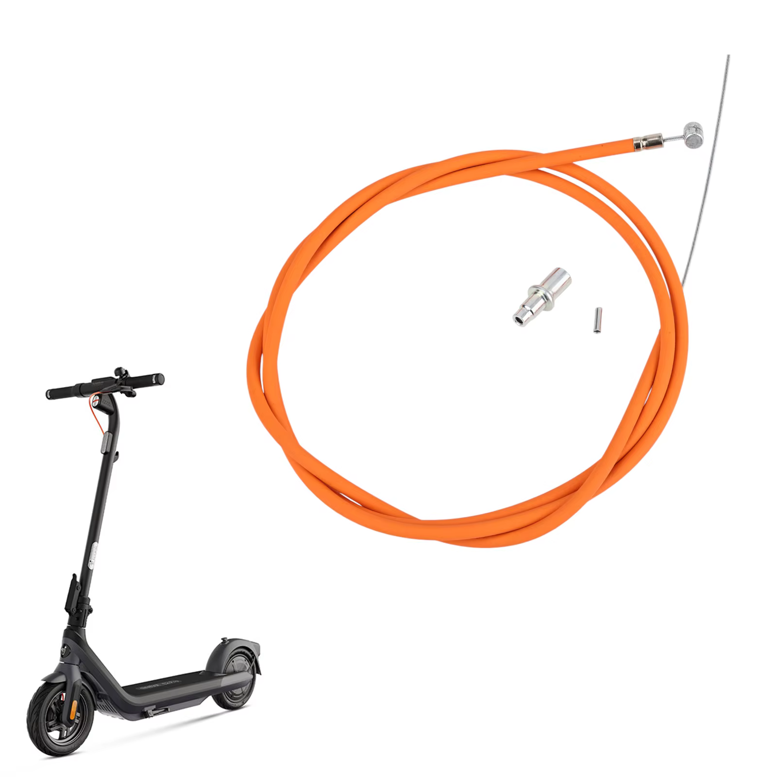 Câble de frein original pour scooter électrique Ninebot E2 Pro, pièces orange