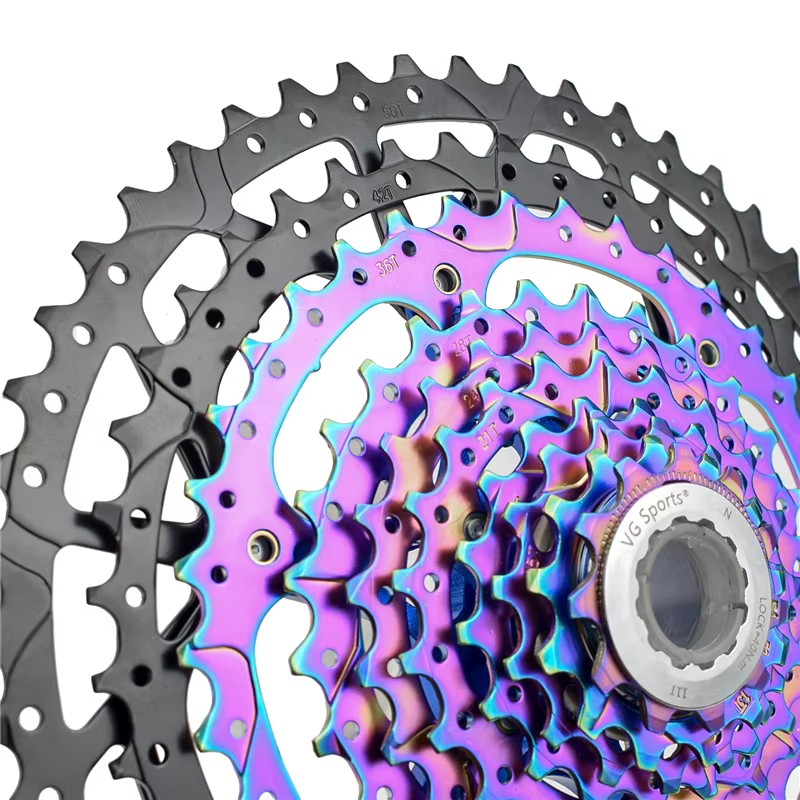 8 9 10 11 12 vitesses arc-en-ciel vélo Cassette VTT roue libre