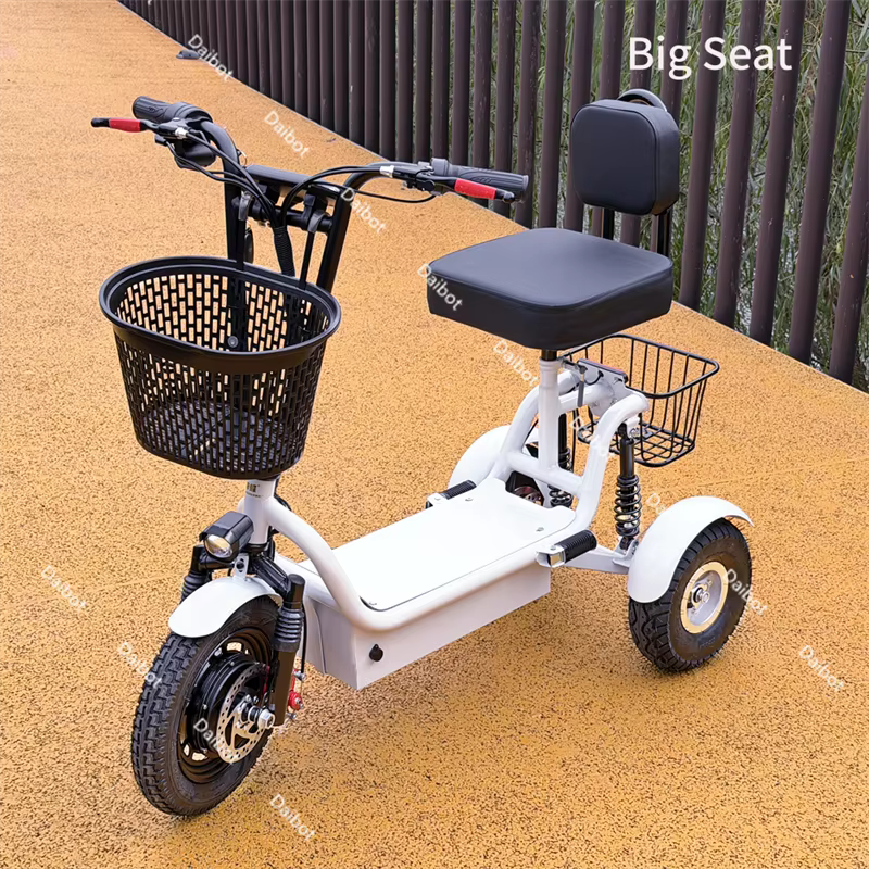 Mini Tricycle électrique pliable de 10 pouces pour adultes