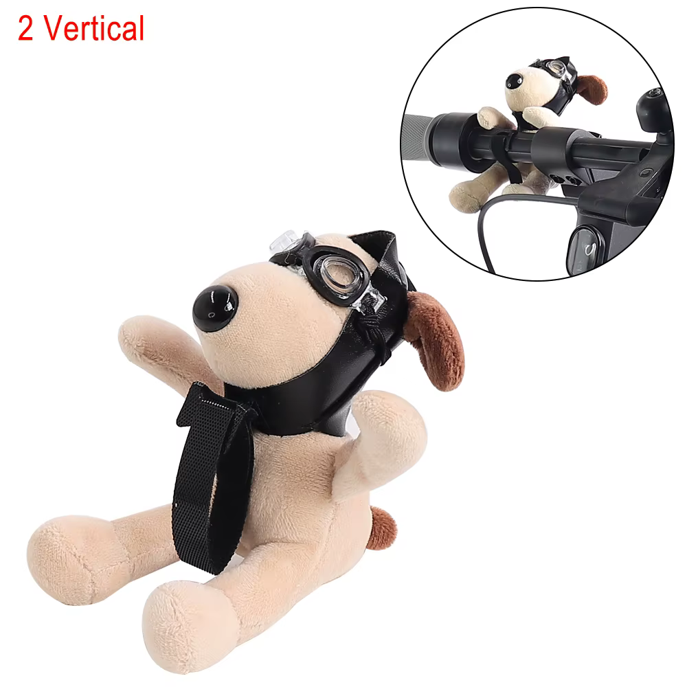Poignée de guidon avant pour Scooter électrique, chien mignon/panda, pour Xiaomi M365/Pro/1s/Pro2/Mi3/Mi4/4 Lite /4 Ultra, accessoires