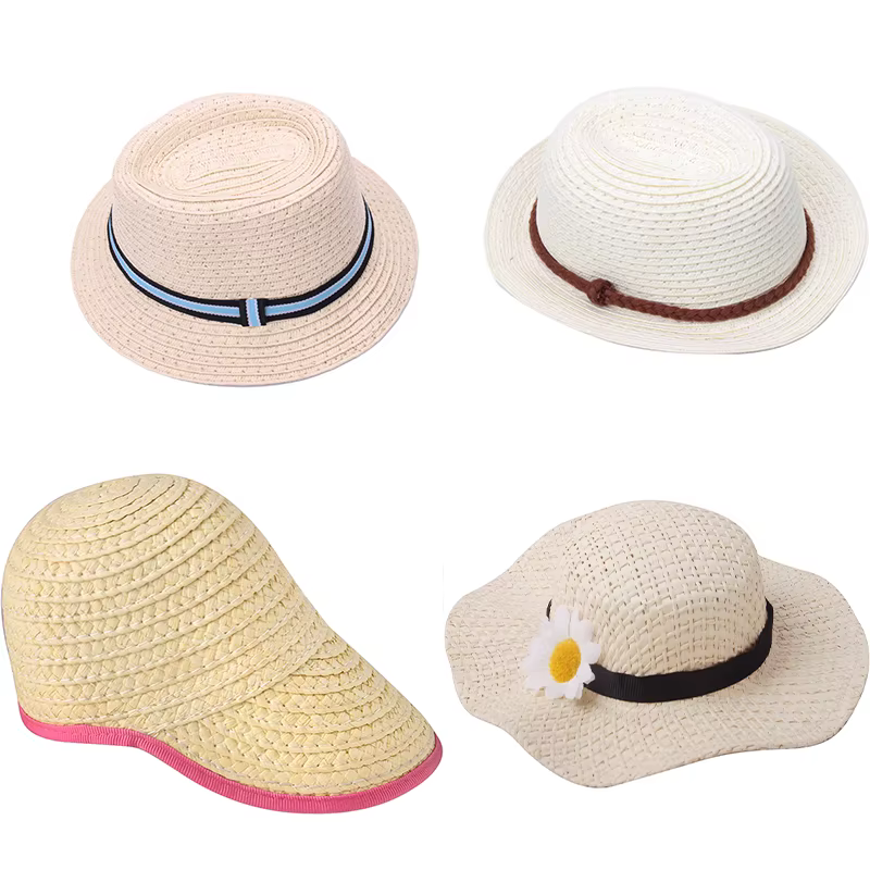 Accessoires pour poupée de 18 pouces : chapeau et sac, chapeau de paille pour la plage et le jardin, élégant béret pour poupée, accessoires de poupée tendance pour la photographie