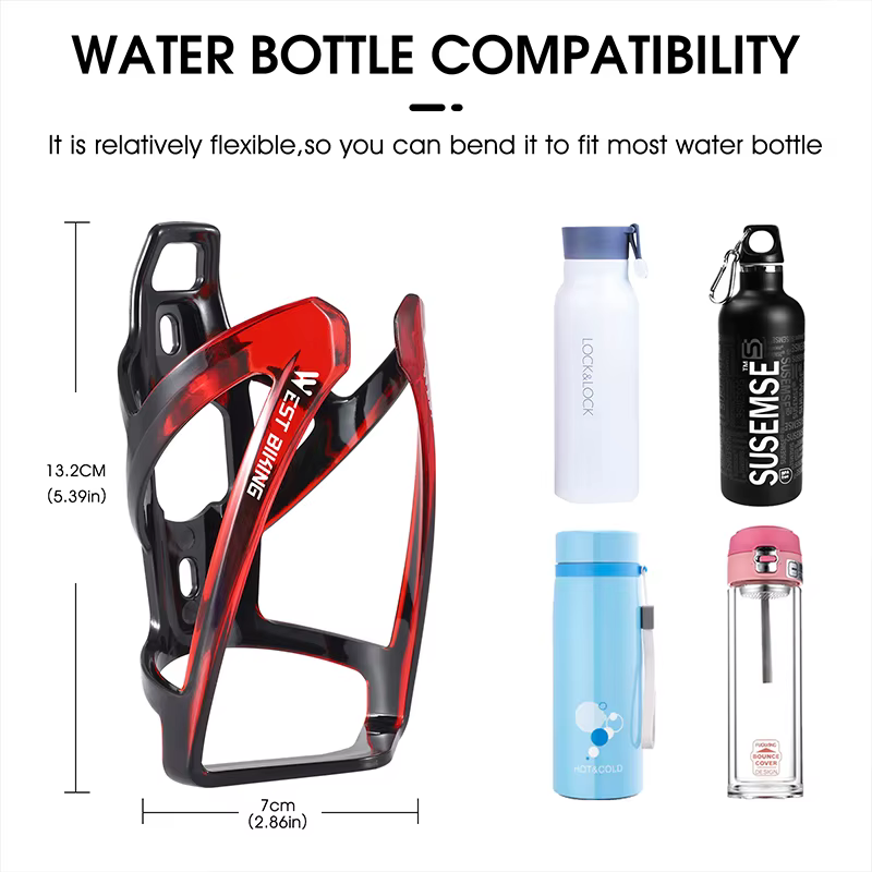 WEST BIKING porte-bouteille d'eau de vélo dégradé coloré