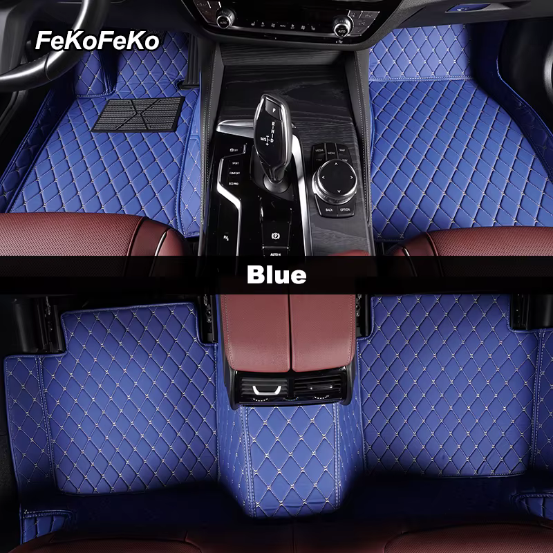 Tapis de sol de voiture personnalisés pour Skoda Fabia, accessoires de voiture