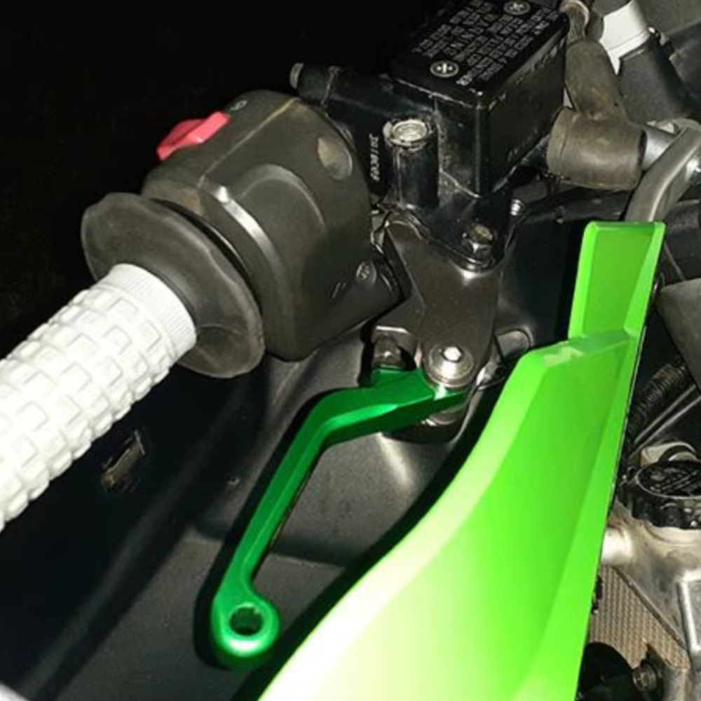 Levier de frein et d'embrayage pliable, pivotant, noir, pour Kawasaki KLX125 KLX150 KLX250 KLX230 KLX 125 150 S BF L 230 R 250 S SF CNC Dirt Bike