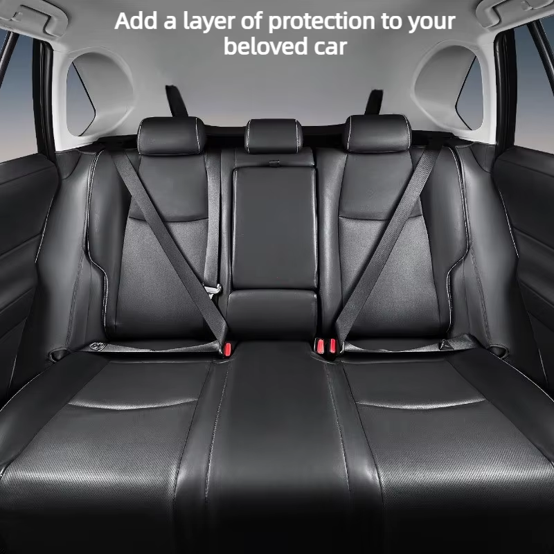 Pour RAV4 2020-2025 : Protections latérales des sièges arrière - Ensemble de garnitures de protection premium ​ ​   Accessoires de panneaux anti-rayures et anti-taches